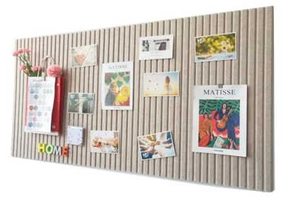 Productafbeelding van Zelfklevend Vilt Prikbord 60 x 40 cm met Pins