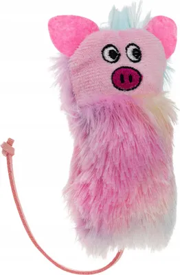 Produktbild von FURRY BALL haariges Schwein Katzenspielzeug