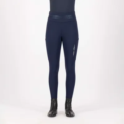 Produktbild von Euro-Star Reitleggings Damen Full-Grip ESImpress HW 2023 Damenreithose Vollbesatz Navy 40