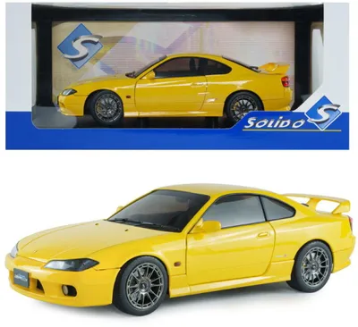 Obrázek produktu pro Solido 421186607 – Nissan Silvia S15 v měřítku 1:18, žlutý –