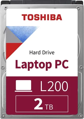 Produktbild von Toshiba L200 Laptop PC - Festplatte - 2 TB - intern - 2.5" (6.4 cm) - SATA 6Gb/s - 5400 rpm - Puffer: 128 MB