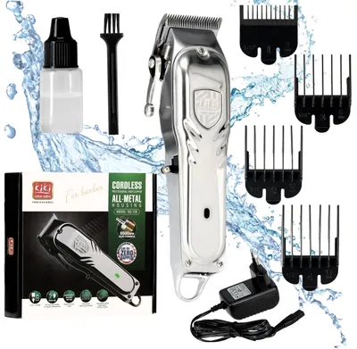 Produktbild von Akku Barttrimmer Haartrimmer elektrische Haarschneidemaschine Wmark LCD aus Metall