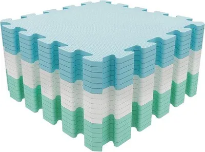 Produktbild von Famanu Bodenmatten Set 18 Stück - EVA Schaum 30 x 30 cm