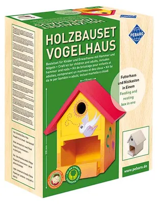 Obrázok produktu pre SELVA Drevená stavebnica Vtáčia búdka