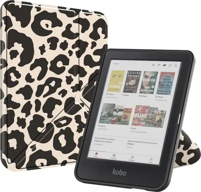 Obrázek produktu pro imoshion Design Skládací kryt pro Kobo Clara Colour / Kobo Clara BW - Leopard