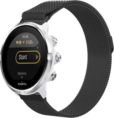 Obrázek produktu pro Suunto 9 Baro, Suunto 9, Suunto 7, Sony Smartwatch 2 Řemínek: imoshion Milanese magnetický náramek s instalační pomůckou