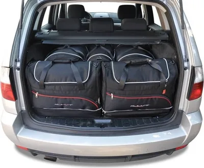 Produktbild von Bmw X3 2003-2010 Kofferraumtaschen Set 5 Stk