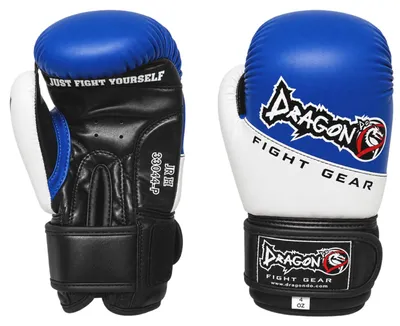 Produktbild von Boxhandschuhe Kinder - Junior Boxhandschuhe für Jungen & Mädchen (3-12 Jahre) - Ideal für Boxsack, Muay Thai, Kickboxen & MMA - 4oz 6oz 8oz (Blau, 6 Oz)