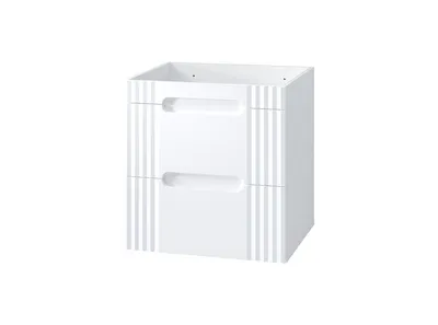 Immagine prodotto di Mobile Bagno Bianco Sotto Lavabo 60 Cm Con 2 Cassetti