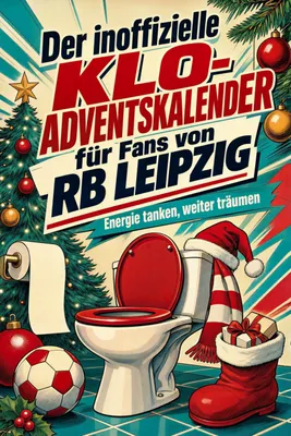 Produktbild von Der inoffizielle Klo-Adventskalender für Fans von RB Leipzig