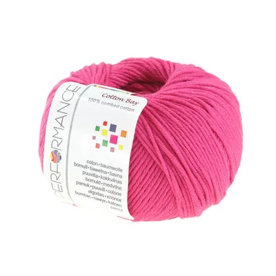Produktbild von Baumwollgarn Baumwolle Bay 50g Strickgarn Häkelgarn Amigurumi-Wolle Sommergarn , Farbe:fuchsia
