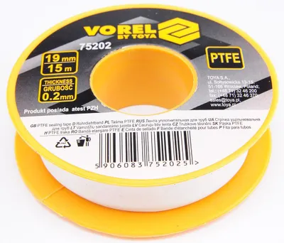 Zdjęcie produktu dla VOREL 75202, 15 m, 19 mm, 0,2 mm, 1 szt.