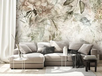 Produktbild von Vlies Fototapete Blätter 400x280 cm Tapeten Wandtapete XXL Pflanzenmotiv Natur Blumen b-A-10394-a-a