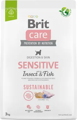 Produktbild von BRIT CARE DOG NACHHALTIGER EMPFINDLICHER INSEKTENFISCH 3 kg