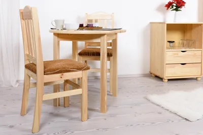 Produktbild von Tisch 80cm Durchmesser Holz