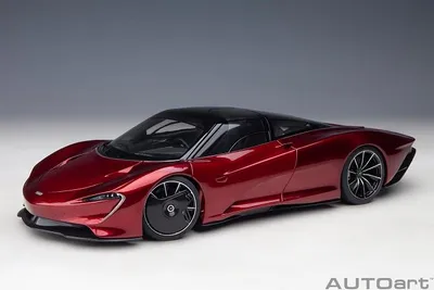 Obrázok produktu pre Autoart 76087 McLaren Speedtail 2020 v červenej farbe 1:18