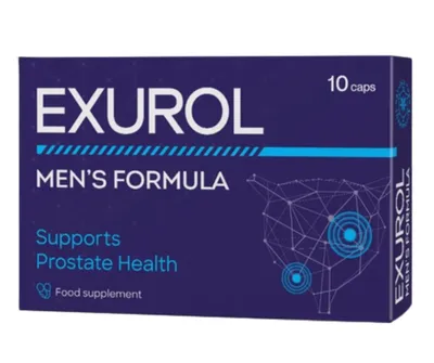 Productafbeelding van Exurol voedingssupplement | 10 capsules | Ondersteunt de gezondheid van de prostaat
