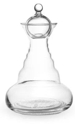 Produktbild von Karaffe Delicate 0,5l White - Blume des Lebens - mundgeblasen