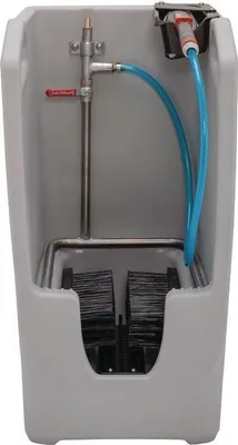 Immagine prodotto di Pulitore per stivali in PE CEMO Premium con vaschetta di raccolta