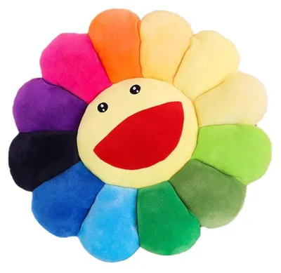 Image de Solidchoice - Coussin en peluche en forme de tournesol, pour enfants et pour la décoration