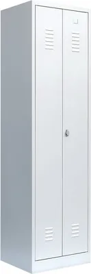 Produktbild von Einzel Spind Spint Stahl-Kleiderschrank für Schwarz-Weiss-Trennung 180x50 510400