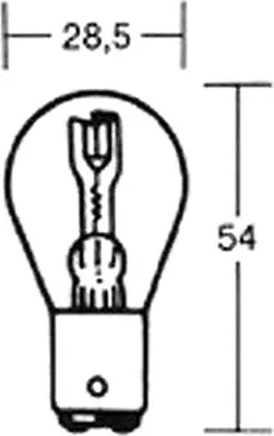 Immagine prodotto di Lampadina JMP 6V 18/18W