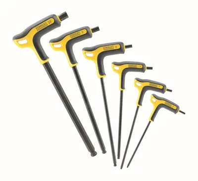 Obrázek produktu pro Sada klíčů Stanley FatMax s T-rukojetí 6. 3, 4, 5, 6, 6, 7 a 8 mm.