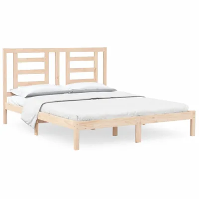 Produktbild von vidaXL Massivholzbett ohne Matratze 160x200 cm Kiefernholz