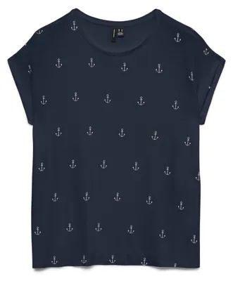 Produktbild von VERO MODA Vmava Ss Top Multi AOP Noos