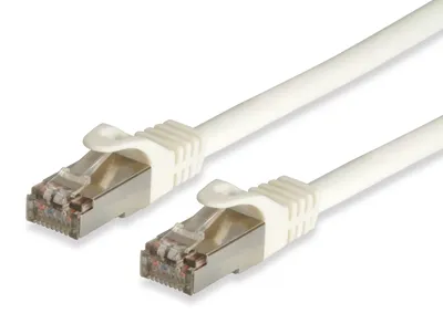Produktbild von Equip Patch Cords S/STP Cat.7 3,0m white, RJ45 / RJ45