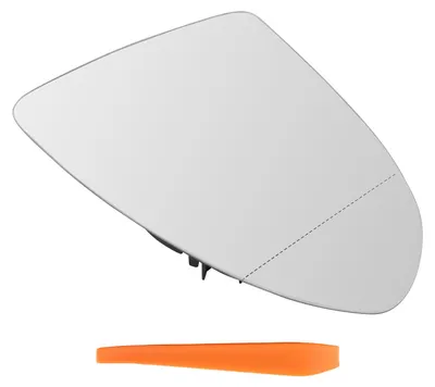 Obrázek produktu pro Zadní vyhřívané zrcátko, levá strana, pro VW Golf VII, rok výroby 2012-2017, číslo dílu 5G0857521, konvexní