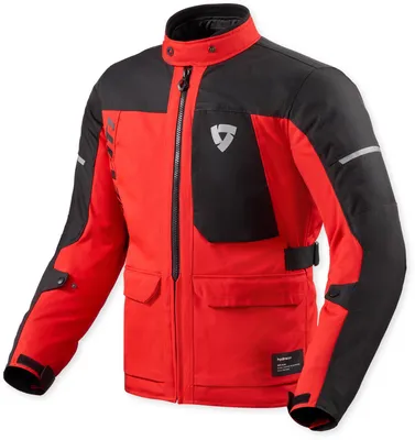 Obrázok produktu pre Vodotesná textilná motocyklová bunda Revit Convergent H2O, červená/čierna, 3XL