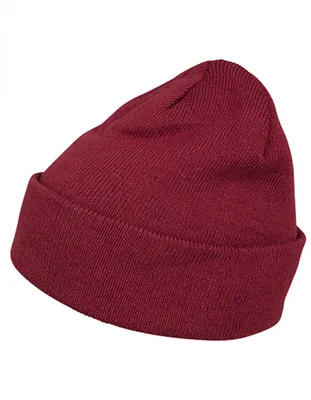 Produktbild von Build Your Brand BY001 | Heavy Knit Beanie Wintermütze - Farbe: Burgundy - Größe: One Size
