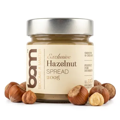 Produktbild von BAM Haselnusscreme - Brotaufstrich - Aufstrich - 200 g