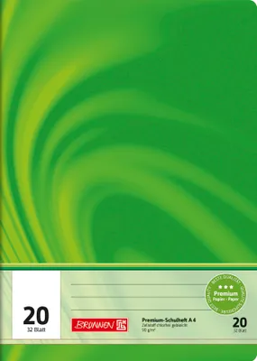Produktbild von 20XBRUNNEN 104442002 HeftA4 32Bl Lin 20 F