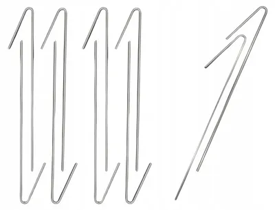 Produktbild von Bodennägel 10er Set 40cm für Gartengewebe Trampolin