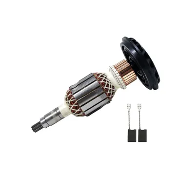 Produktbild von Anker / Rotor / Motor Ersatzteil / Läufer / Kollektor / Polpaket mit Lüfter für Bosch 0 611 245 703, 0 611 245 732, 0 611 245 742 / inkl. Motorkohlen