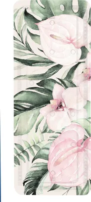 Produktbild von Kleine Wolke Wanneneinlage GARDEN Multicolor 36 x 92 cm