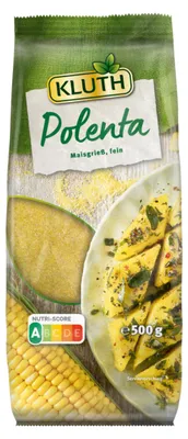Immagine prodotto di Polenta fine di semola di mais Kluth