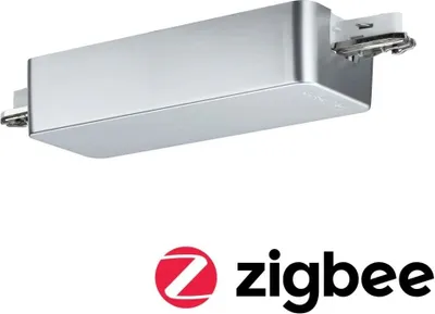 Produktbild von Paulmann URail Zigbee Dimm/Switch Adapter chrom matt 15,5 x 5,6 cm max. 400 W SmartHome ZigBee