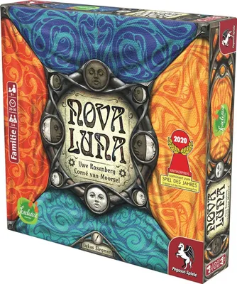 Immagine prodotto di Pegasus Spiele Nova Luna (Edition Spielwiese) 59050G Gioco da tavolo (età 8+, 1 - 4 giocatori, 20 - 30 min)