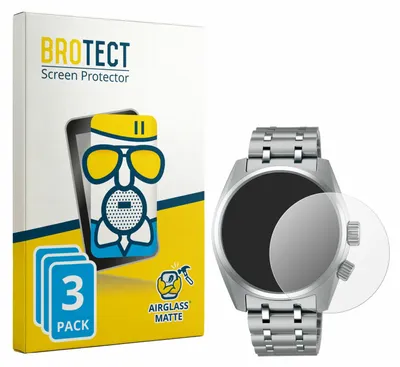Produktbild von 3x BROTECT Entspiegelungs Schutzglas für Seiko Prospex SPB513J1 Schutzfolie Panzer Folie Glas Display Schutz matt