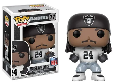 Image de NFL Raiders - Marshawn Lynch 77 - Funko Pop - Figurine vinyle