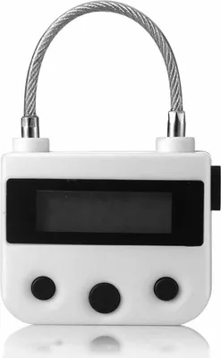 Obrázek produktu pro Časový zámek s časovačem, bezpečnostní visací zámek Elektronický časový zámek Náhodná barva