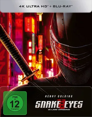 Produktbild von Snake Eyes: G.I. Joe Origins (Ultra HD Blu-ray & Blu-ray im Steelbook) - Universal Pictures  - (Ultra HD Blu-ray / Abenteuer)