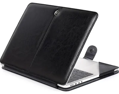 Produktbild von Mobigear Business Schutzhülle für MacBook Pro 14 Zoll (2021-2026) – MacBook Cover – Schwarz – Modell A2442 / A2779 / A2918 / A2992 / A3401 / A3112 / A3434 / A3427 / A3426