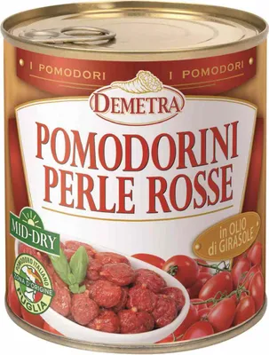 Produktbild von Tomaten rote Perlen  800 gr. - Demetra