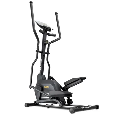 Produktbild von TREX SPORT Crosstrainer TX-700CT STEEL | Ellipsentrainer mit 14-stufigem Widerstand, Pulssensoren, Bluetooth | mit Trainingsprogramme, bis 125 kg