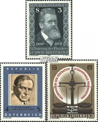 Produktbild von Briefmarken Österreich 1981 Mi 1677,1678,1679 (kompl.Ausg.) gestempelt Sondermarken