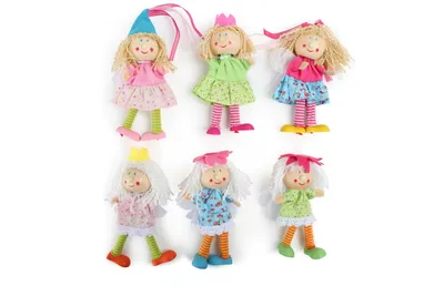 Produktbild von Display Fingerpuppen "Prinzessin"